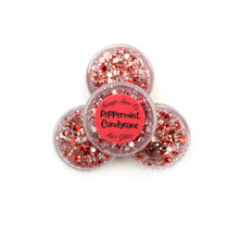 Load image into Gallery viewer, Peppermint Candycane Hair Glitter Gel