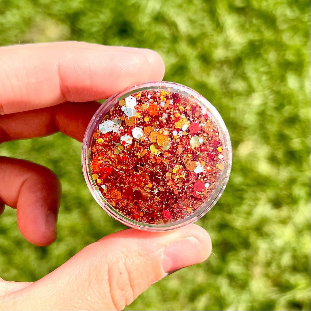 Autumn Hair Glitter Gel Nova + Rosie Accessories