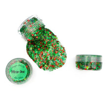 Load image into Gallery viewer, Mean One Grinch Hair Glitter Gel