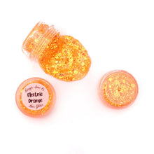 Load image into Gallery viewer, Electric Orange Hair Glitter Gel