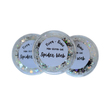 Load image into Gallery viewer, Spider Web Hair Glitter Gel (Glow in the Dark)