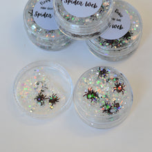 Load image into Gallery viewer, Spider Web Hair Glitter Gel (Glow in the Dark)