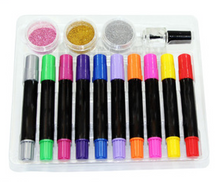 Load image into Gallery viewer, Hair Chalk & Glitter Set