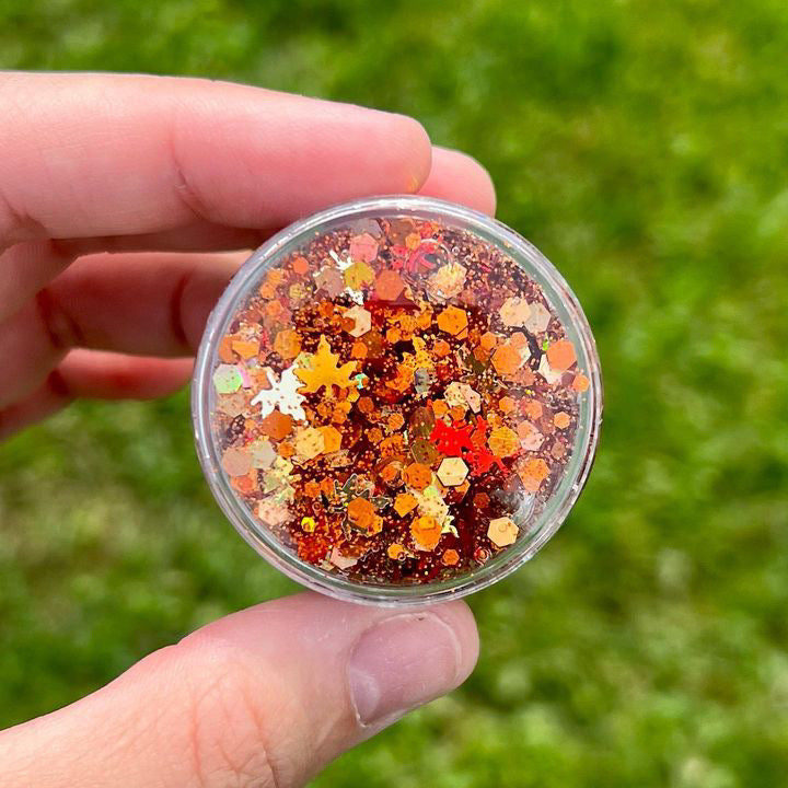 Fall Hair Glitter Gel