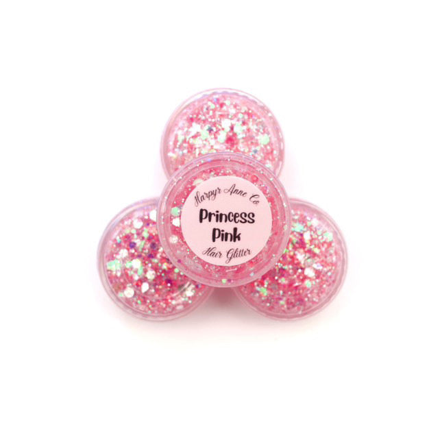 Princess Pink Hair Glitter Gel