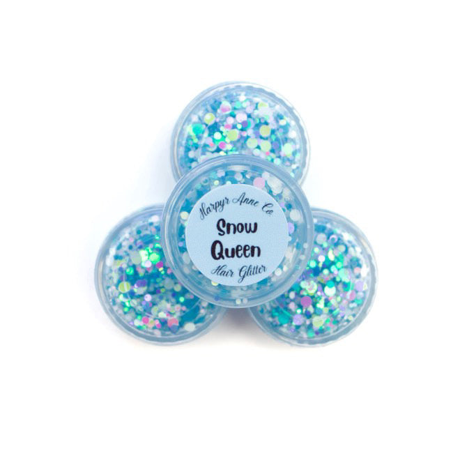 Snow Queen Hair Glitter Gel