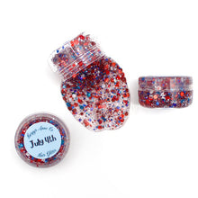 Load image into Gallery viewer, July 4th Hair Glitter Gel

