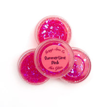 Load image into Gallery viewer, Summertime Pink Hair Glitter Gel
