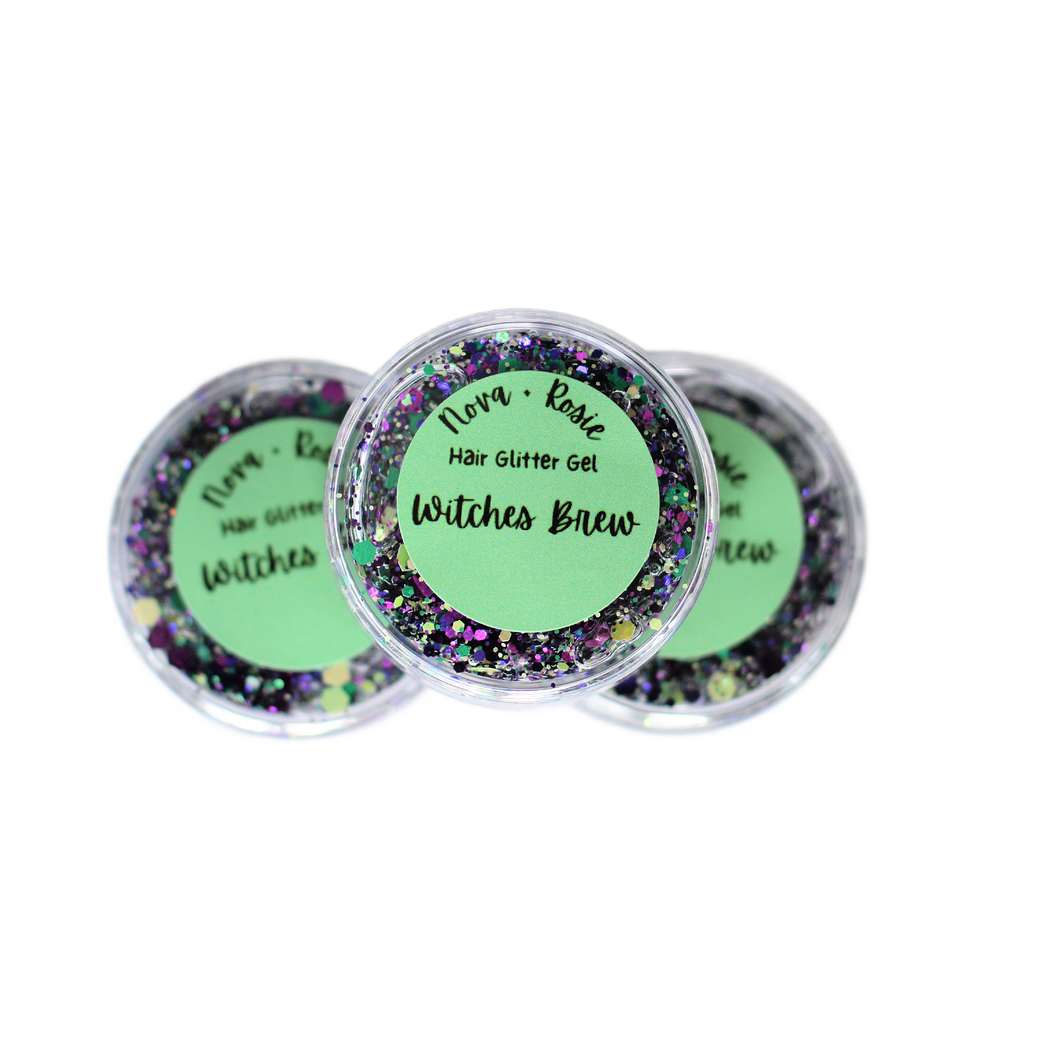 Witches Brew Hair Glitter Gel
