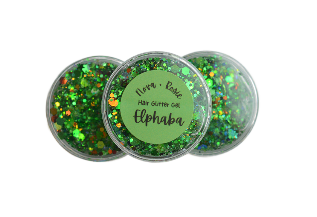 Elphaba Hair Glitter Gel