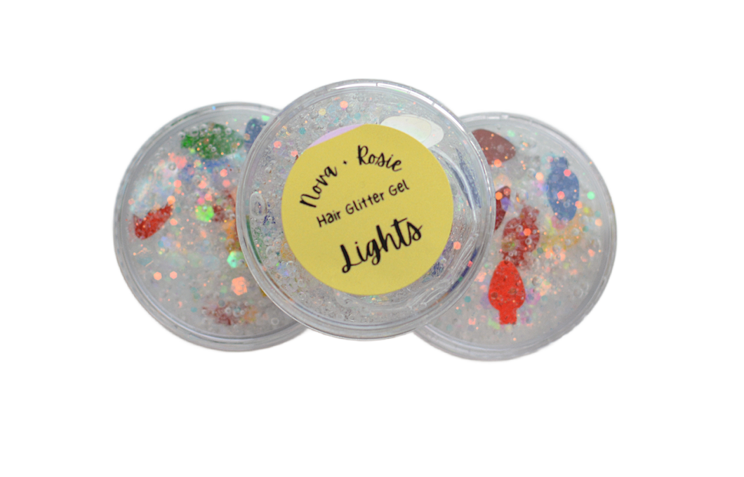 Lights Hair Glitter Gel
