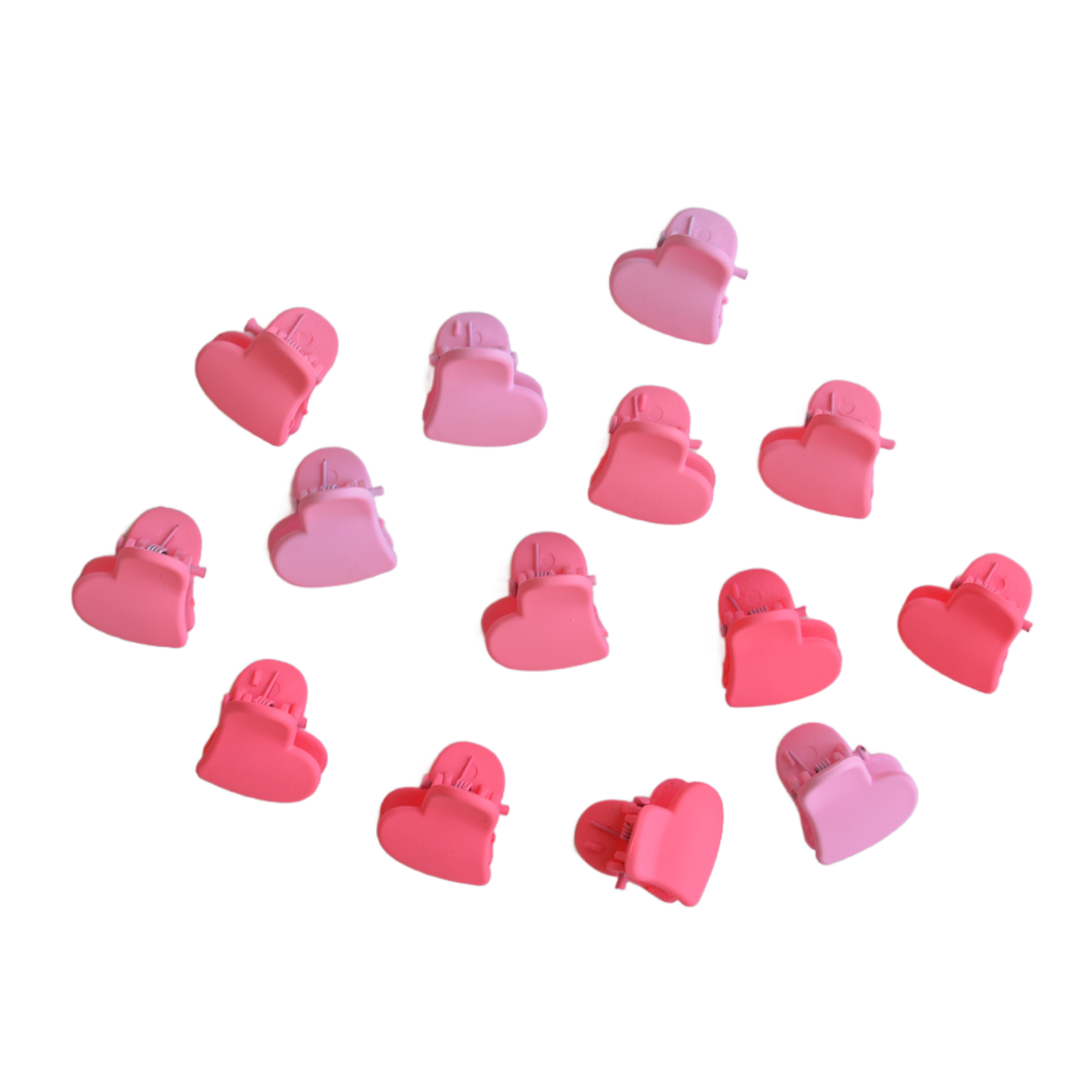 Pinkie Claw Heart Clips