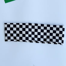 Load image into Gallery viewer, Wide Checker Headband
