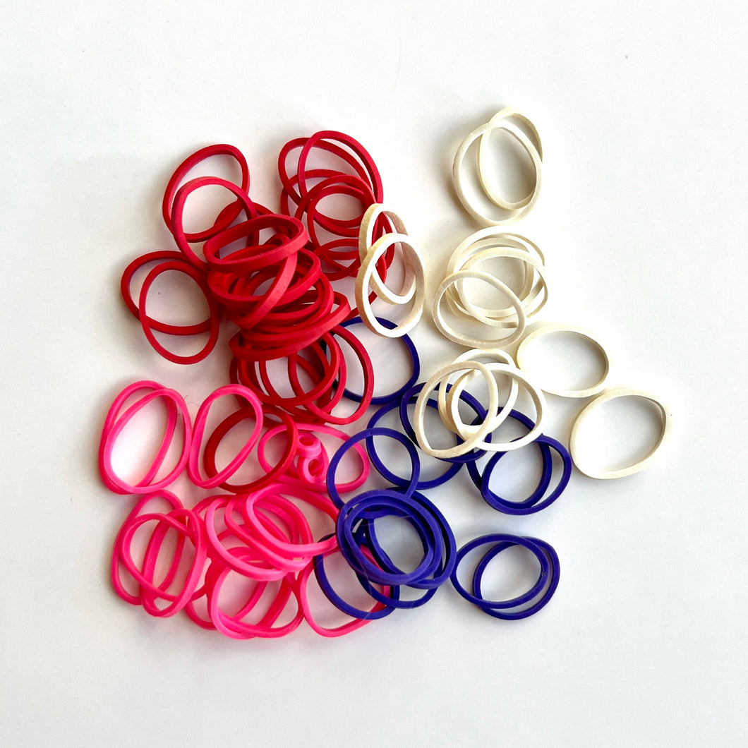 80 count Valentine's Day Hair Bands