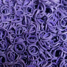 Load image into Gallery viewer, 500 Count Purple Rubber Bands

