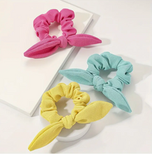 Load image into Gallery viewer, Ribbed Scrunchie Set (Multi color or Neutral)
