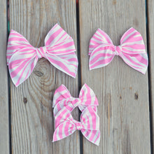 Load image into Gallery viewer, Pink Zebra Bow (3 Sizes)
