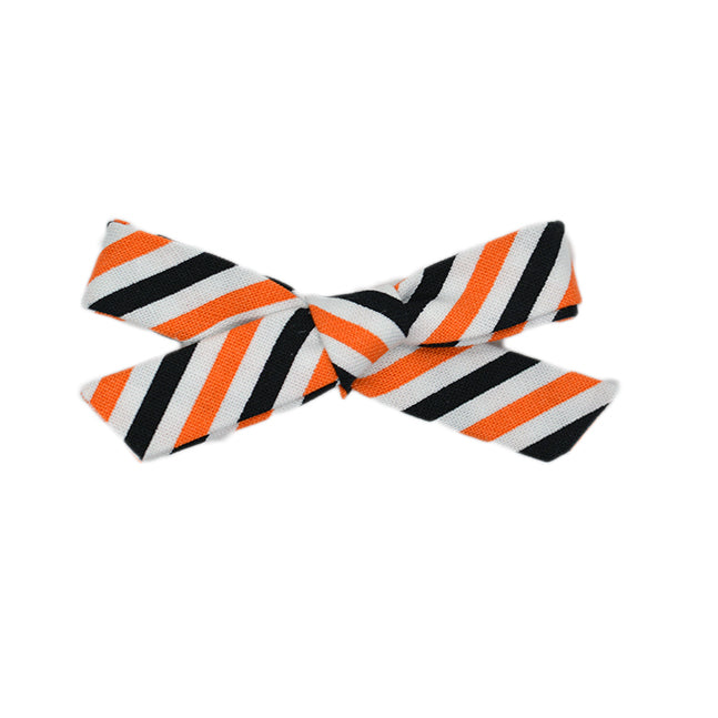 Halloween Stripe Bow