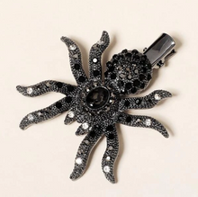 Load image into Gallery viewer, Rhinestone Spider Clip
