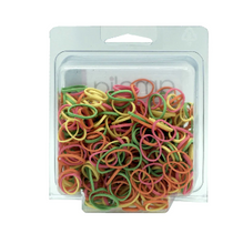 Load image into Gallery viewer, 500 Count Neon Brights Elastics
