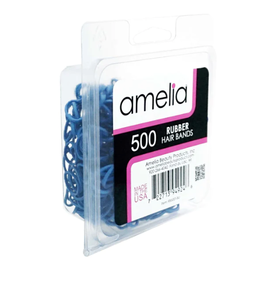 rubber bands dollar tree Amelia Beauty |500, Blue, Standard Size, Rubber Bands for Pony Tails and Braids